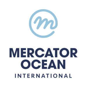 Logo of Mercator Ocean International